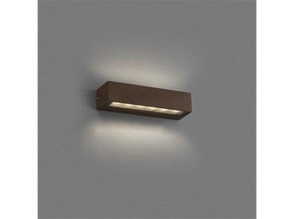 Doro13 Integrated LED Up Down Lighter Outdoor Wall Light Brown 3000K IP65