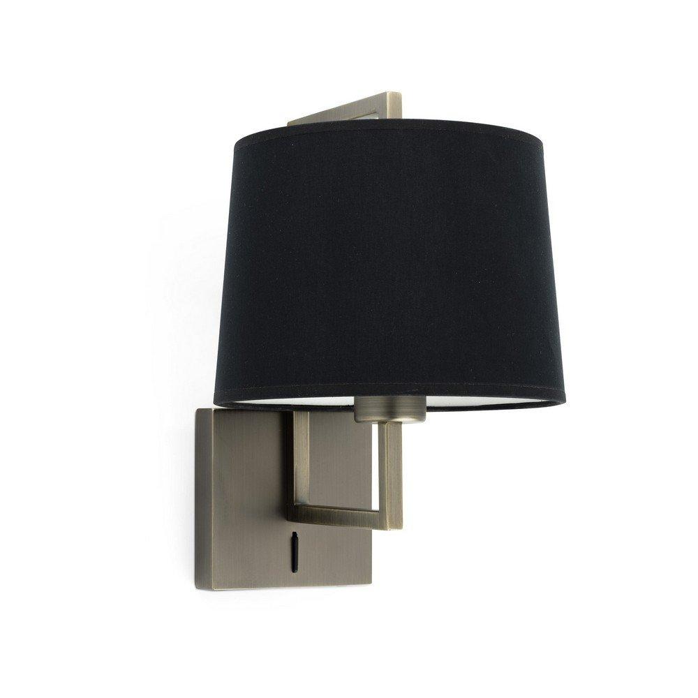 Frame Wall Light with Shade Gold E27