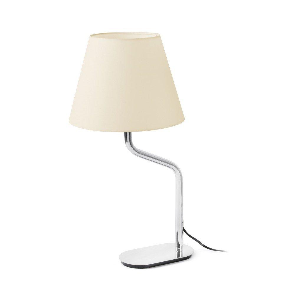 Eterna Table Lamp Round Tapered Beige E27