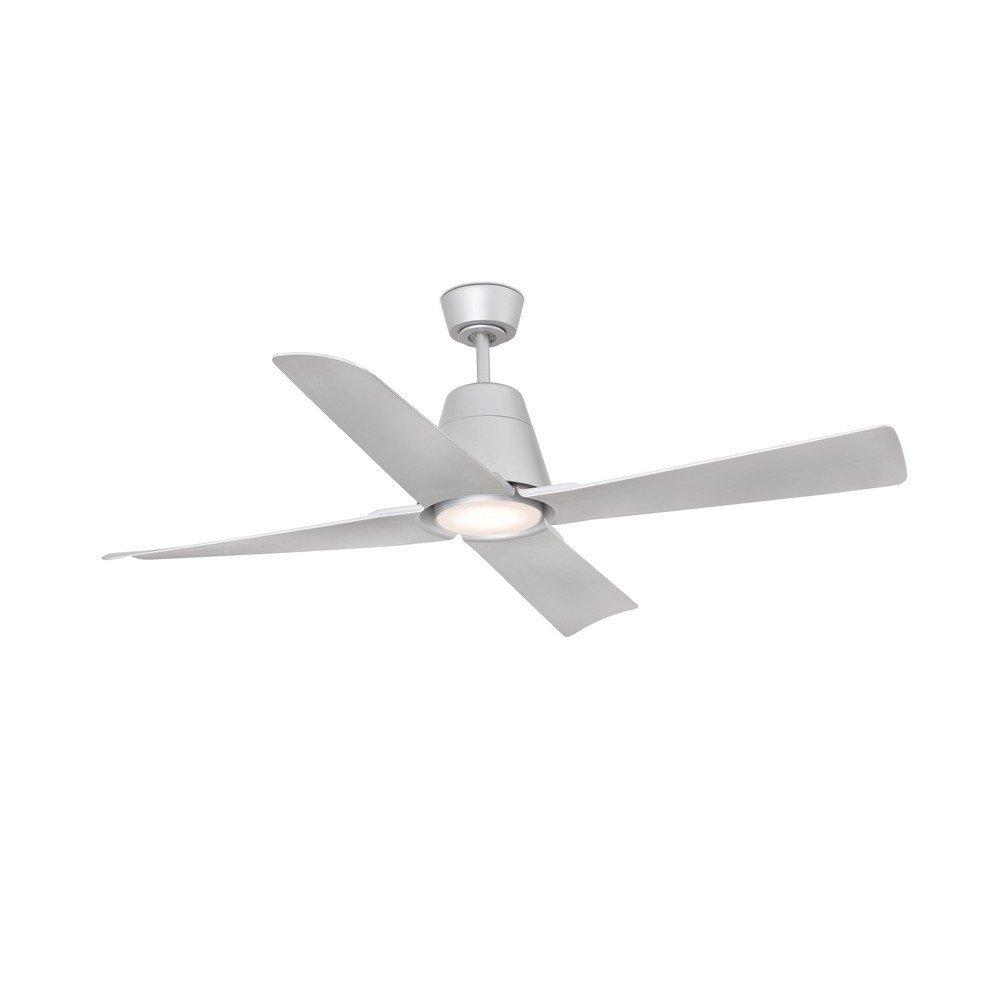 Typhoon LED Grey Ceiling Fan with DC Motor Smart Remote Included 3000K