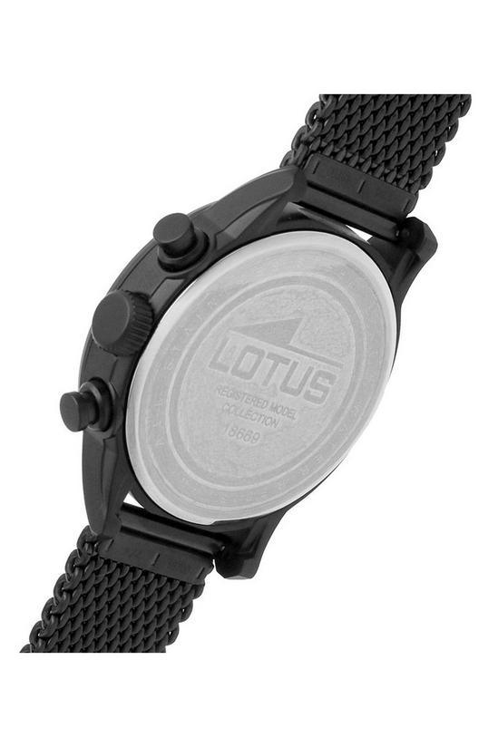 Lotus Stainless Steel Sports Analogue Quartz Watch - L18700/2 4