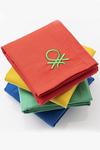 United Colors of Benetton United Colors Set of 4 Rainbow Table Cloths 100% Cotton thumbnail 4