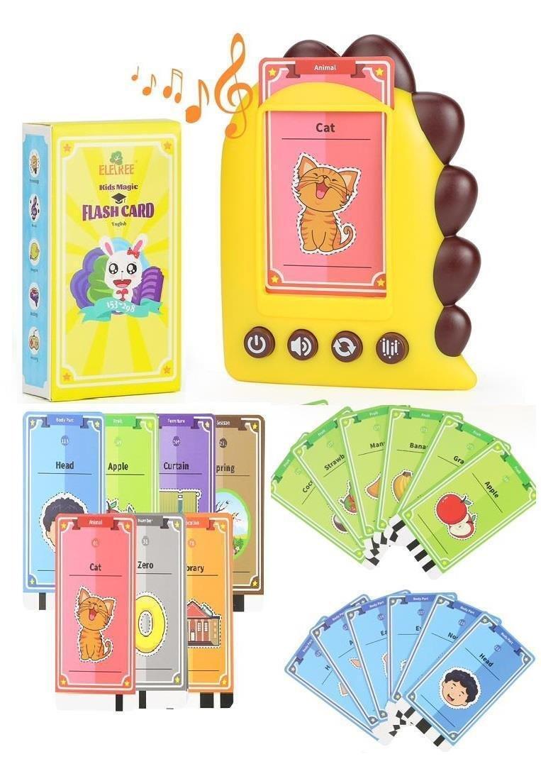 Interactive Learning Cards for Toddlers 2-6: 150 Preschool Flashcards