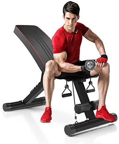 7-Level Adjustable Weights Bench