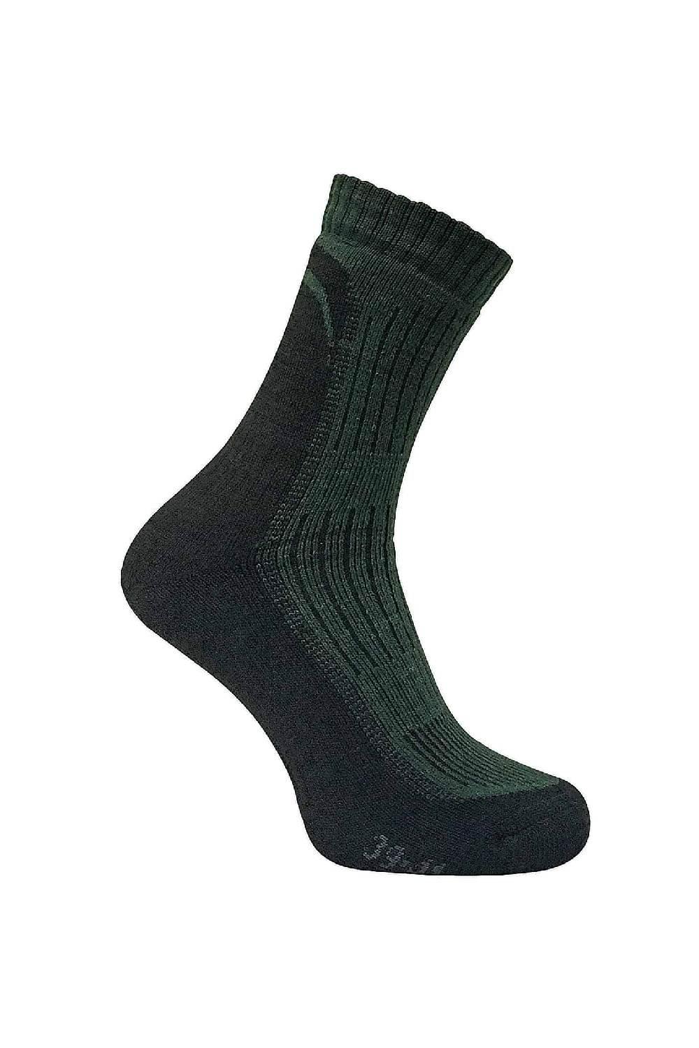 Reinforced Heel and Toe Merino Wool Hiking Socks for Boots