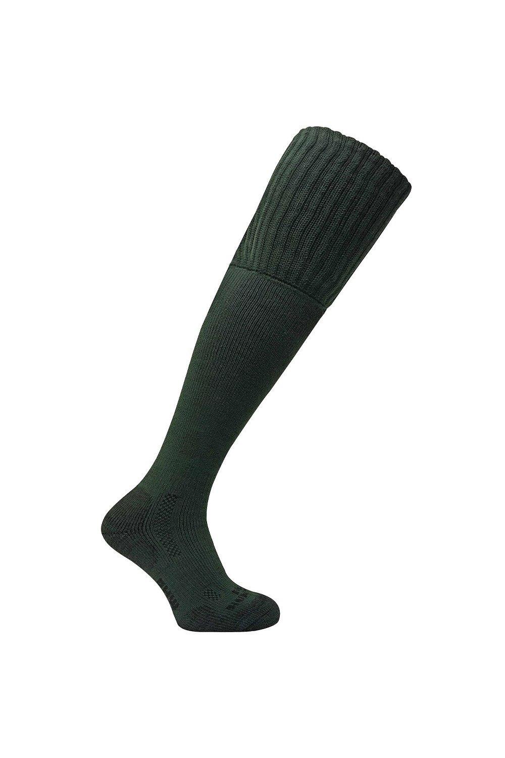 Thick Over the Knee Padded Sole Wool Blend Thermal Hiking Socks