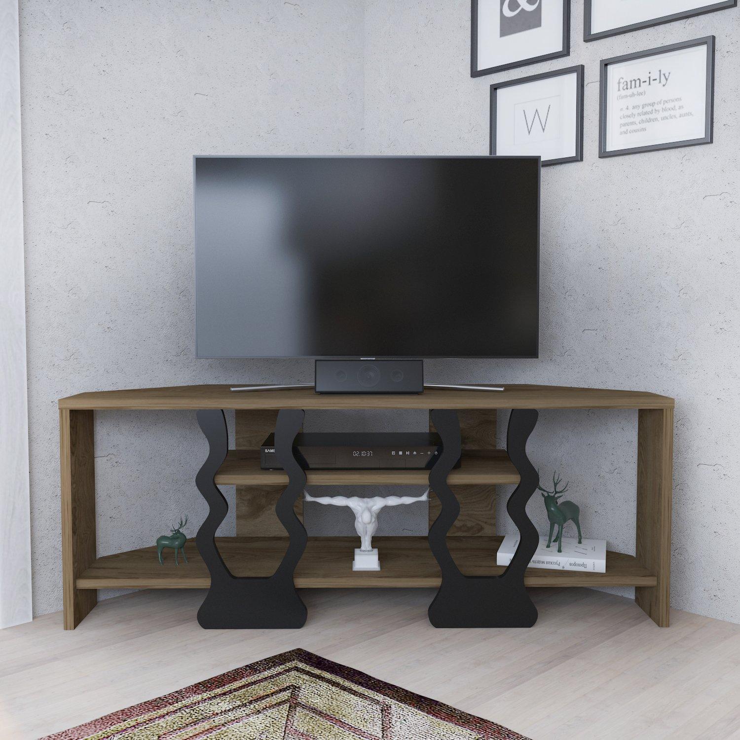 Firal Corner TV Stand TV Unit for TVs up to 45 inch