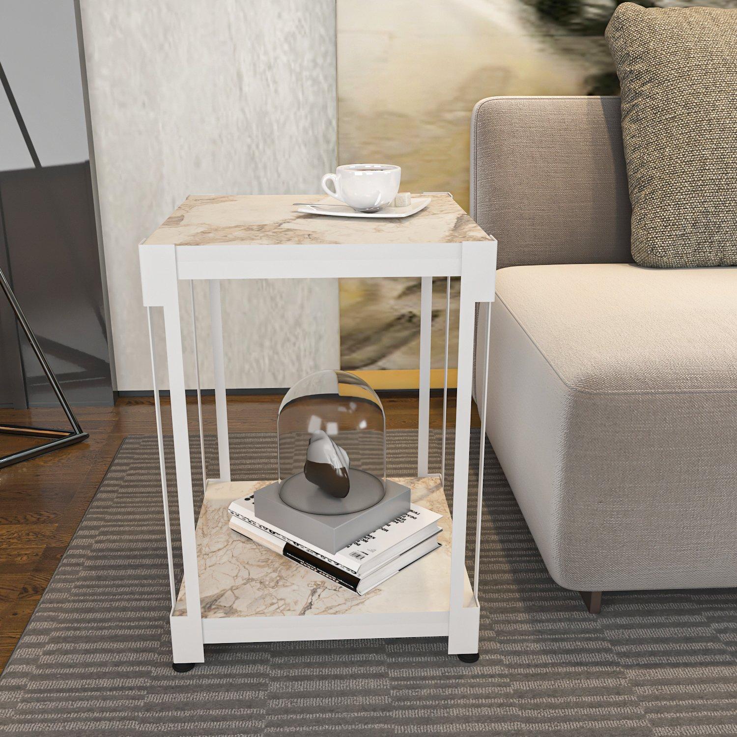 Zenas Industrial Design Side Table Coffee Table