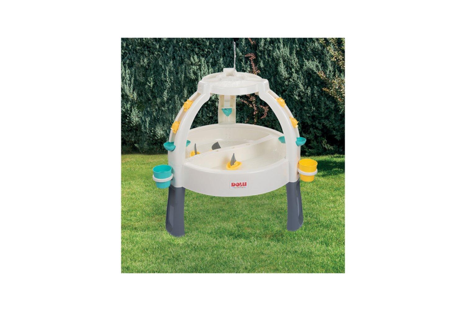 Dolu Fun Fountain Sand and Water Table - White