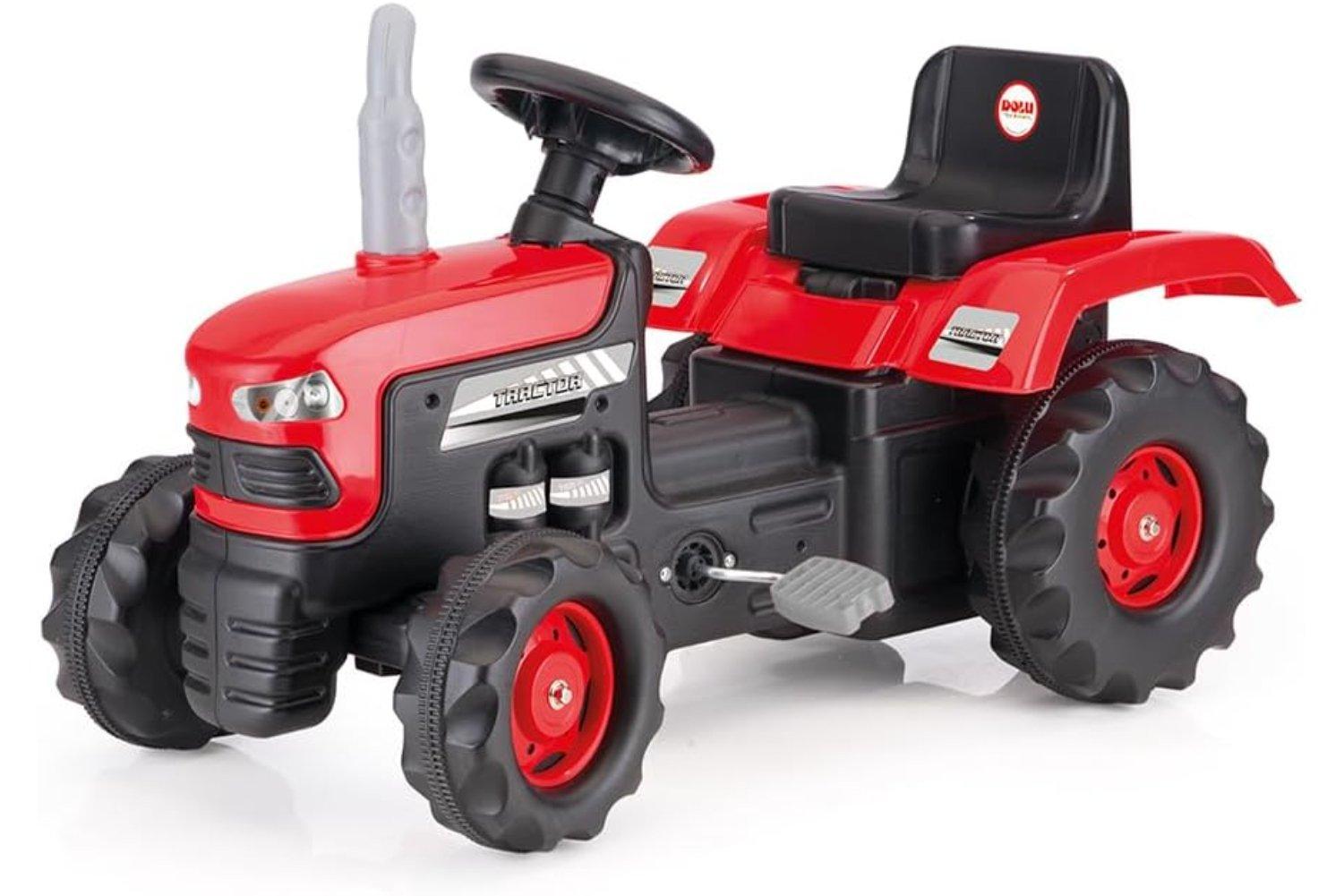 Kids Tractor Pedal Operated Ride On Truck Red - 3 Years+