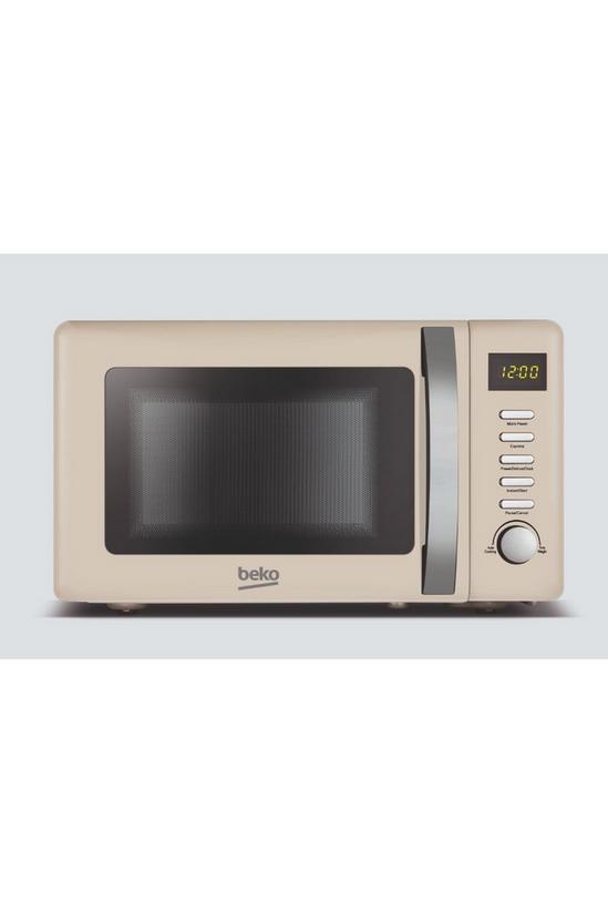 Beko 800W Retro Microwave 20 Litre - Cream 2