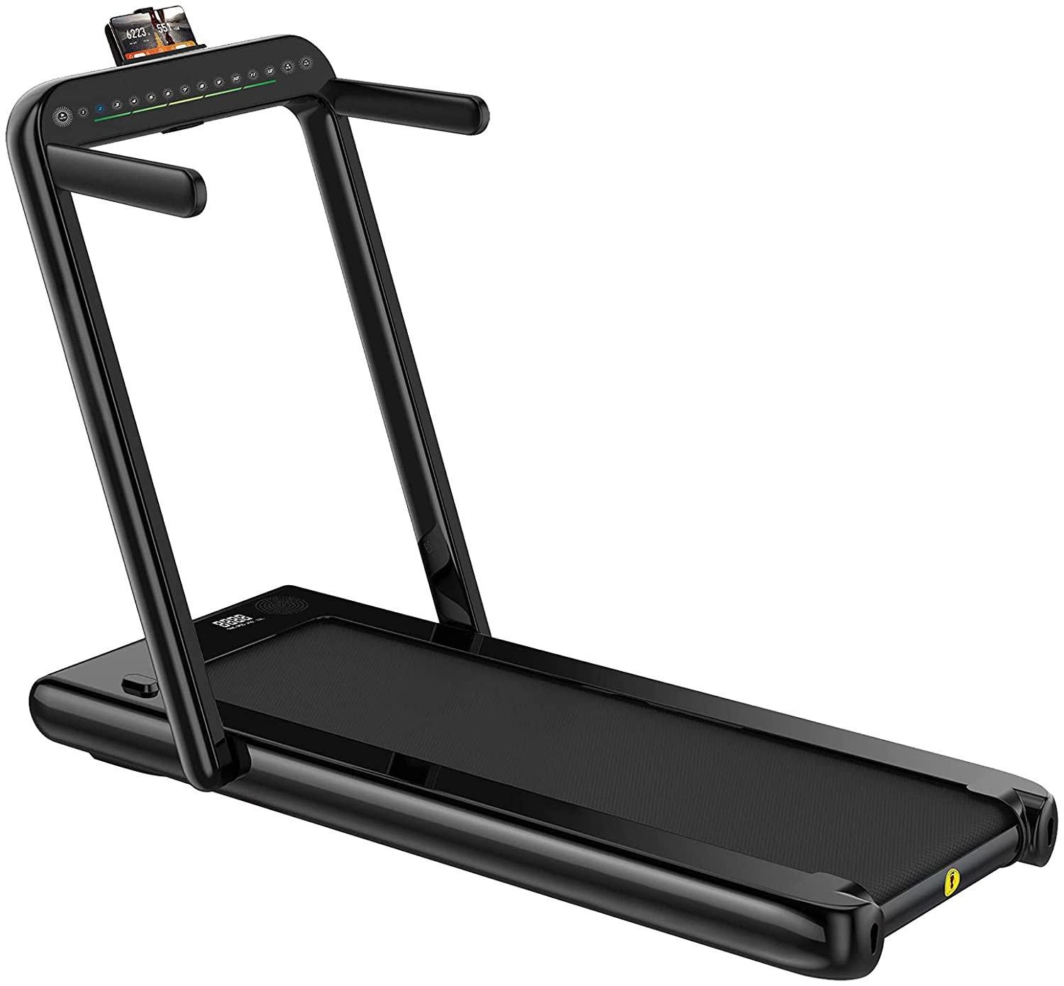 Built-in Bluetooth Speaker 2-In-1 Foldable Treadmill for Home&Office