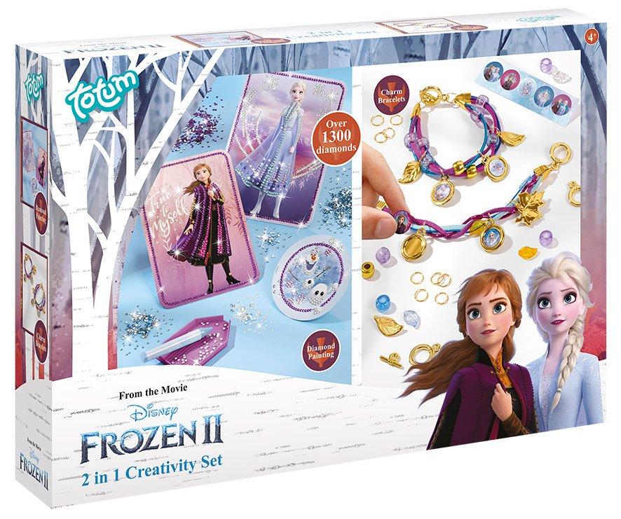 Frozen 2 in 1 Diamond Painting and Charm Bracelet Twin Pack