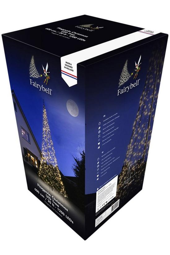 Netagon Outdoor Christmas Tree with Twinkle No Pole - 6M 1200 LED lights create a beautifully illuminated Christmas tree 3