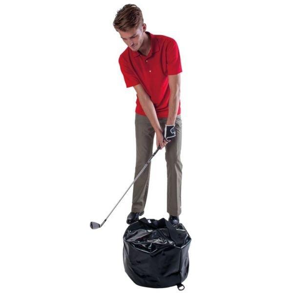 Pure2Improve Golf Impact Bag Black/Red|