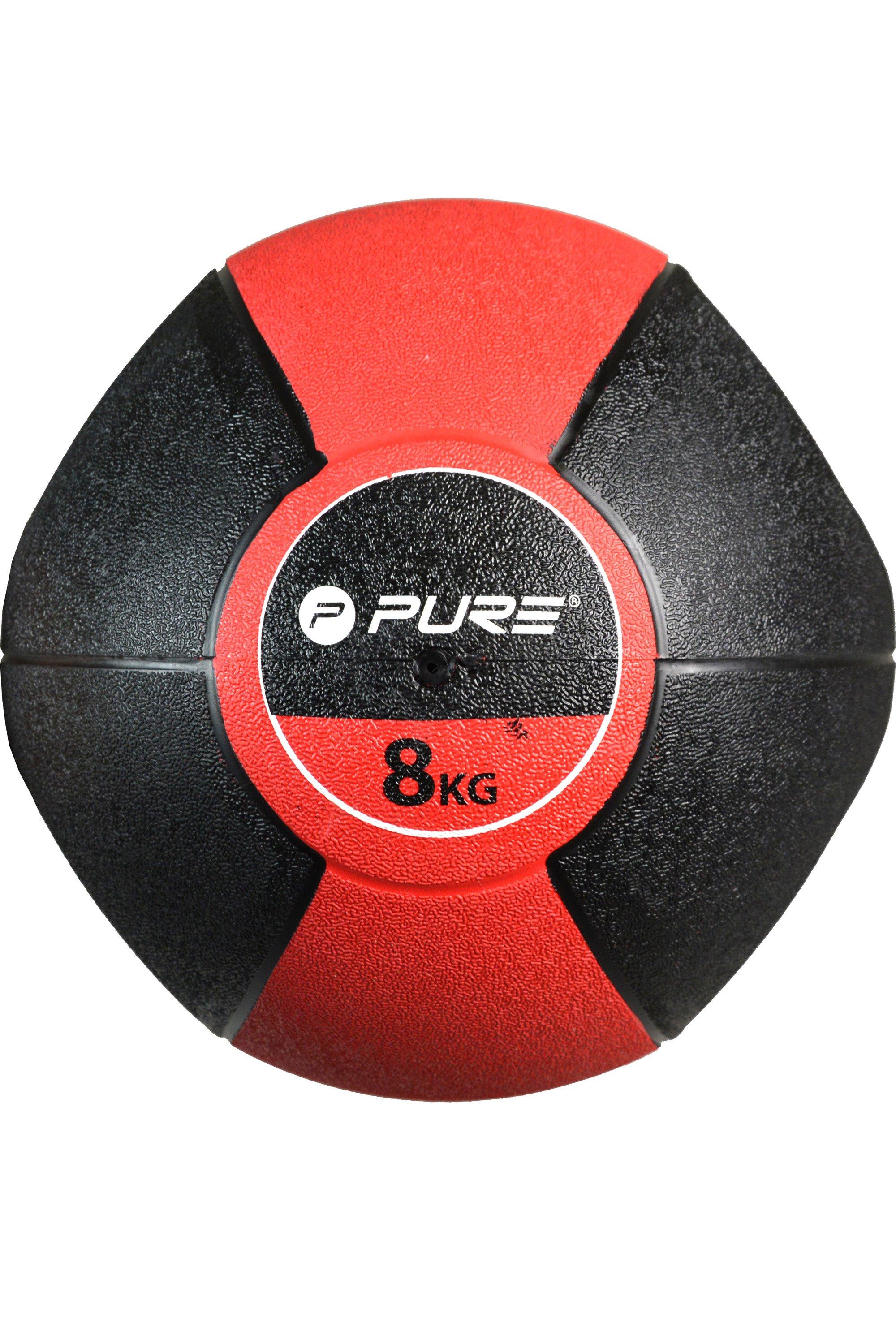 Pure2Improve Deluxe Medicine Ball With Handles 8Kg|