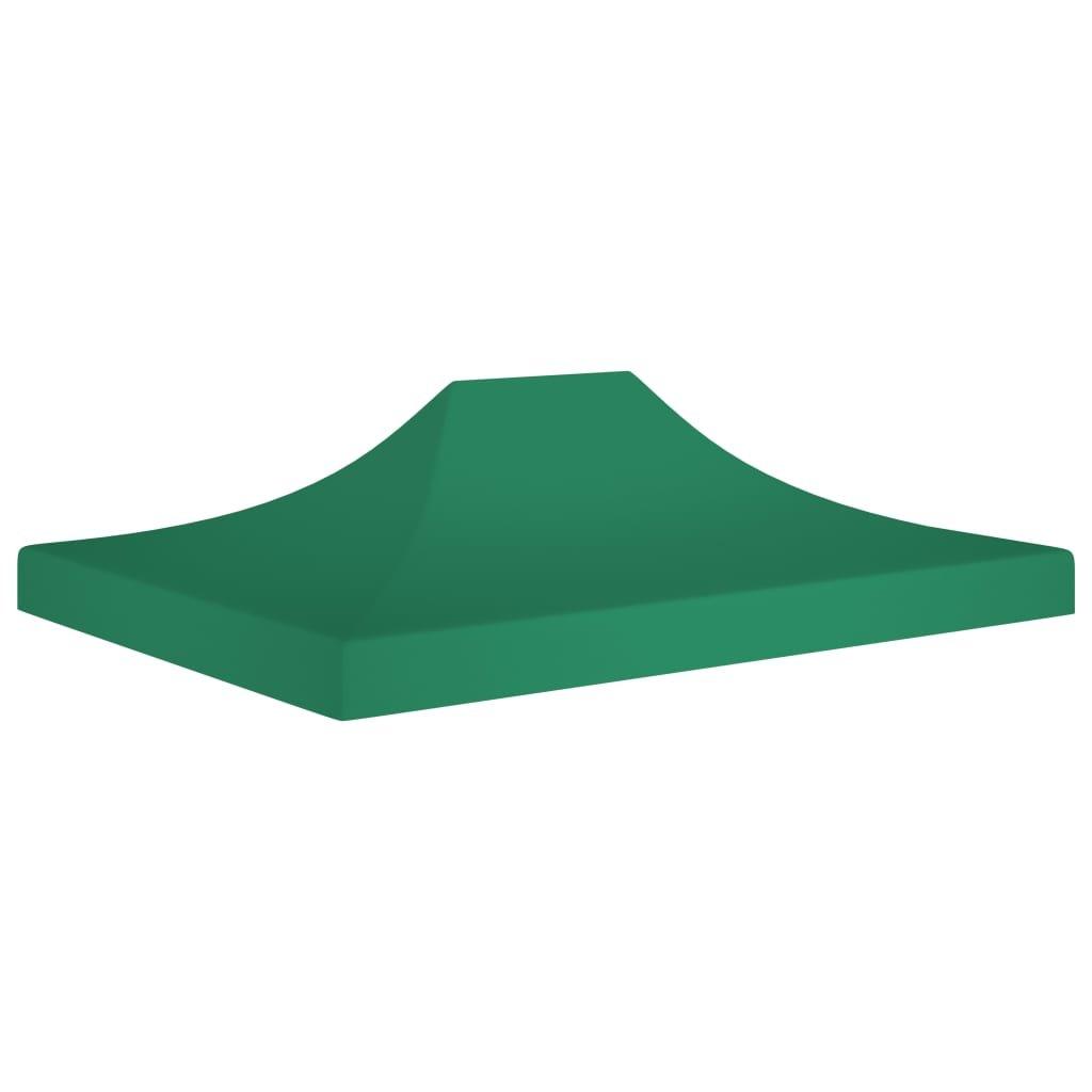 Party Tent Roof 4x3 m Green 270 g/mA2
