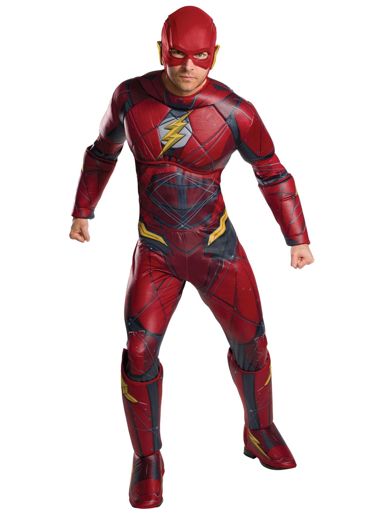 Adult Deluxe Flash Costume From Justice League