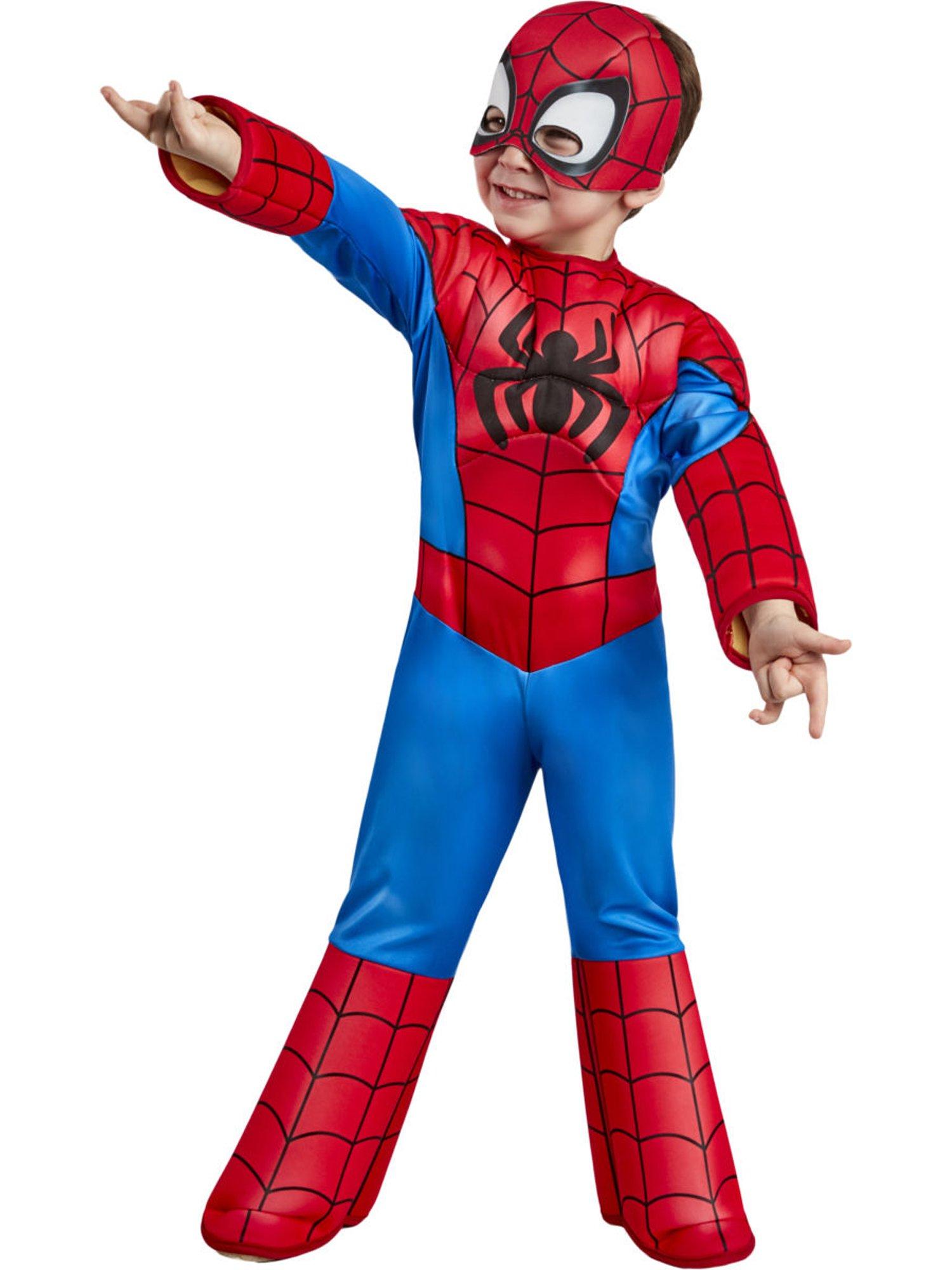 Toddler Kids Deluxe Spider-Man Costume From Marvel