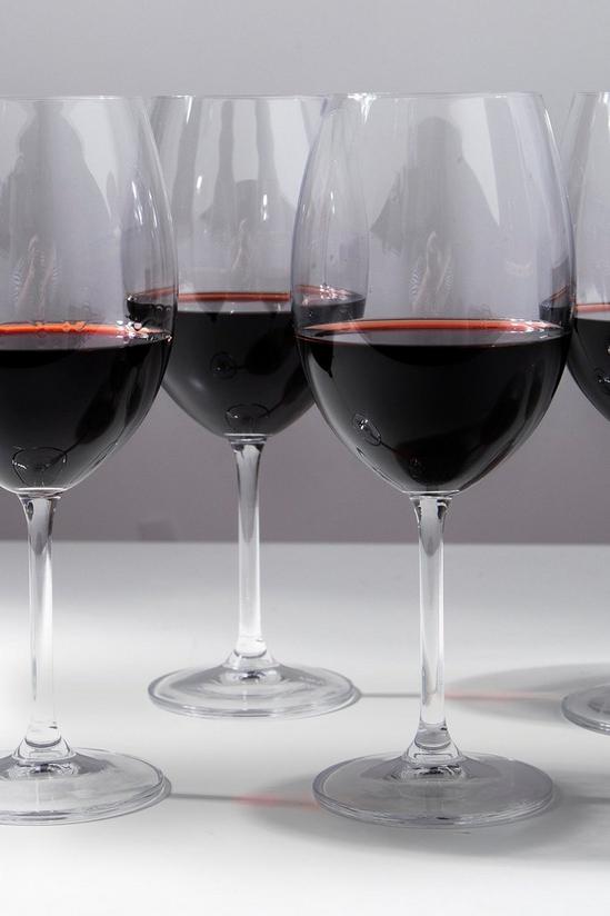 Mikasa Julie Set Of 4 21.5Oz Bordeaux Wine Glasses 2