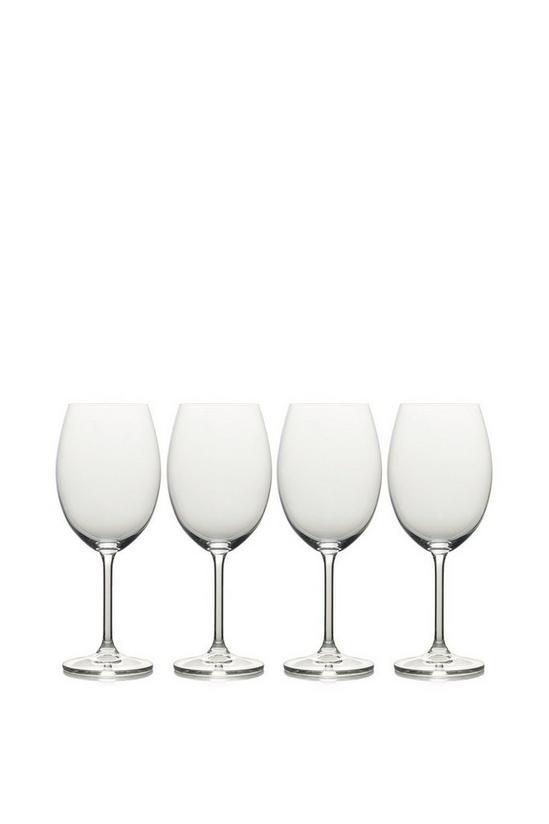 Mikasa Julie Set Of 4 21.5Oz Bordeaux Wine Glasses 3