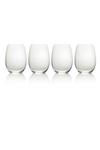 Mikasa Julie Set Of 4 19.75Oz Stemless Wine Glasses thumbnail 2