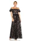 Adrianna Papell Off Shoulder Ball Gown thumbnail 1