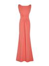 Adrianna Papell Crepe Draped Gown thumbnail 5