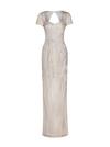 Adrianna Papell Ribbon Embroidered Column Gown thumbnail 5