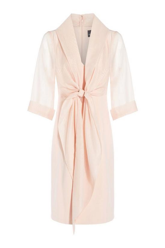 Adrianna Papell Organza And Crepe Jacket Dress 5
