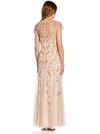 Adrianna Papell Beaded Godet Gown thumbnail 3