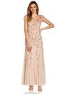 Adrianna Papell Beaded Godet Gown thumbnail 4
