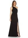 Adrianna Papell Jersey One Shoulder Gown thumbnail 3