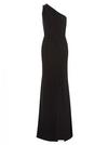 Adrianna Papell Jersey One Shoulder Gown thumbnail 4