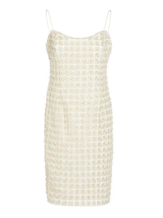 Adrianna Papell Pearl Embellished Sheath Dress 5