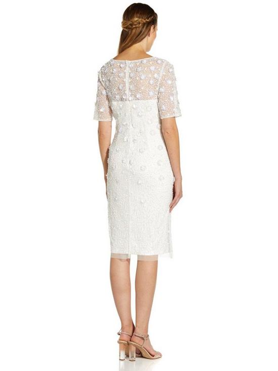 Adrianna Papell Beaded Cocktail Dress 3