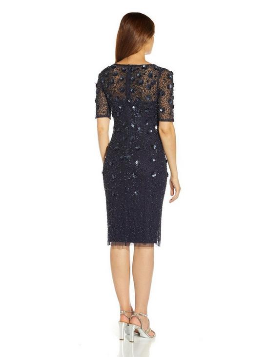 Adrianna Papell Beaded Cocktail Dress 2