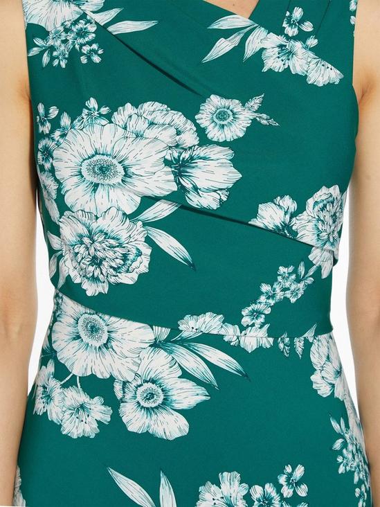 Adrianna Papell Floral Printed Bias Dress 2