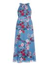 Adrianna Papell Plus Floral Ankle Length Dress thumbnail 5