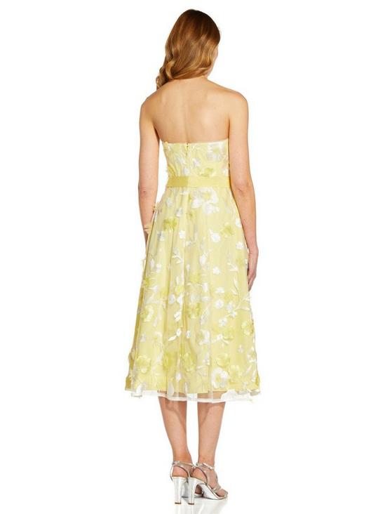 Adrianna Papell Floral Embroidered Dress 3