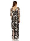 Adrianna Papell Embroidered Column Gown thumbnail 3