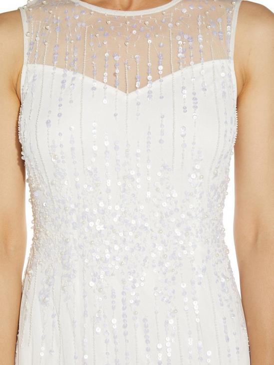 Adrianna Papell Halter Beaded Gown 2