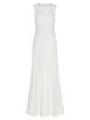 Adrianna Papell Halter Beaded Gown thumbnail 5