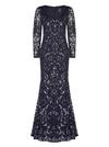 Adrianna Papell Stretch Sequin Gown thumbnail 5