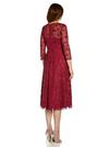 Adrianna Papell Sequin Embroidery Flared Midi thumbnail 3