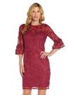 Adrianna Papell Sequin Embroidery Sheath Dress thumbnail 4