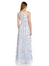 Adrianna Papell Floral Embroidered Gown thumbnail 3