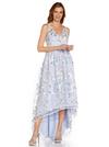 Adrianna Papell Floral Embroidered Gown thumbnail 4