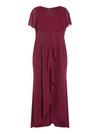Adrianna Papell Plus Crepe Chiffon Gown thumbnail 5
