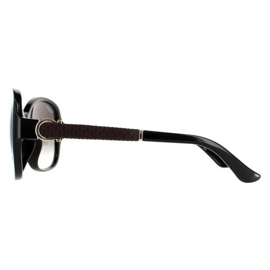 Salvatore Ferragamo Fashion Black Grey Gradient Sunglasses 3